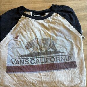 Vintage Vans Baseball Tee